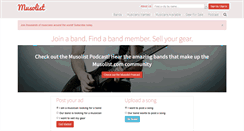 Desktop Screenshot of musolist.com